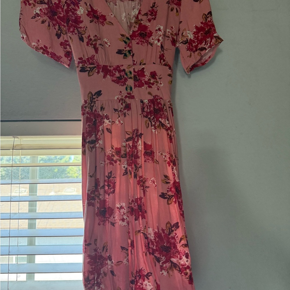 Floral Pink Dress
